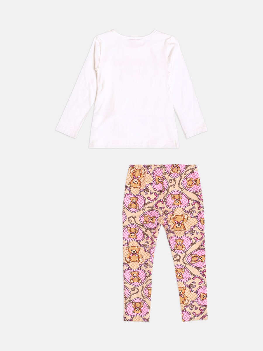 Momi Girls' Set – Long Sleeve Correntinhas