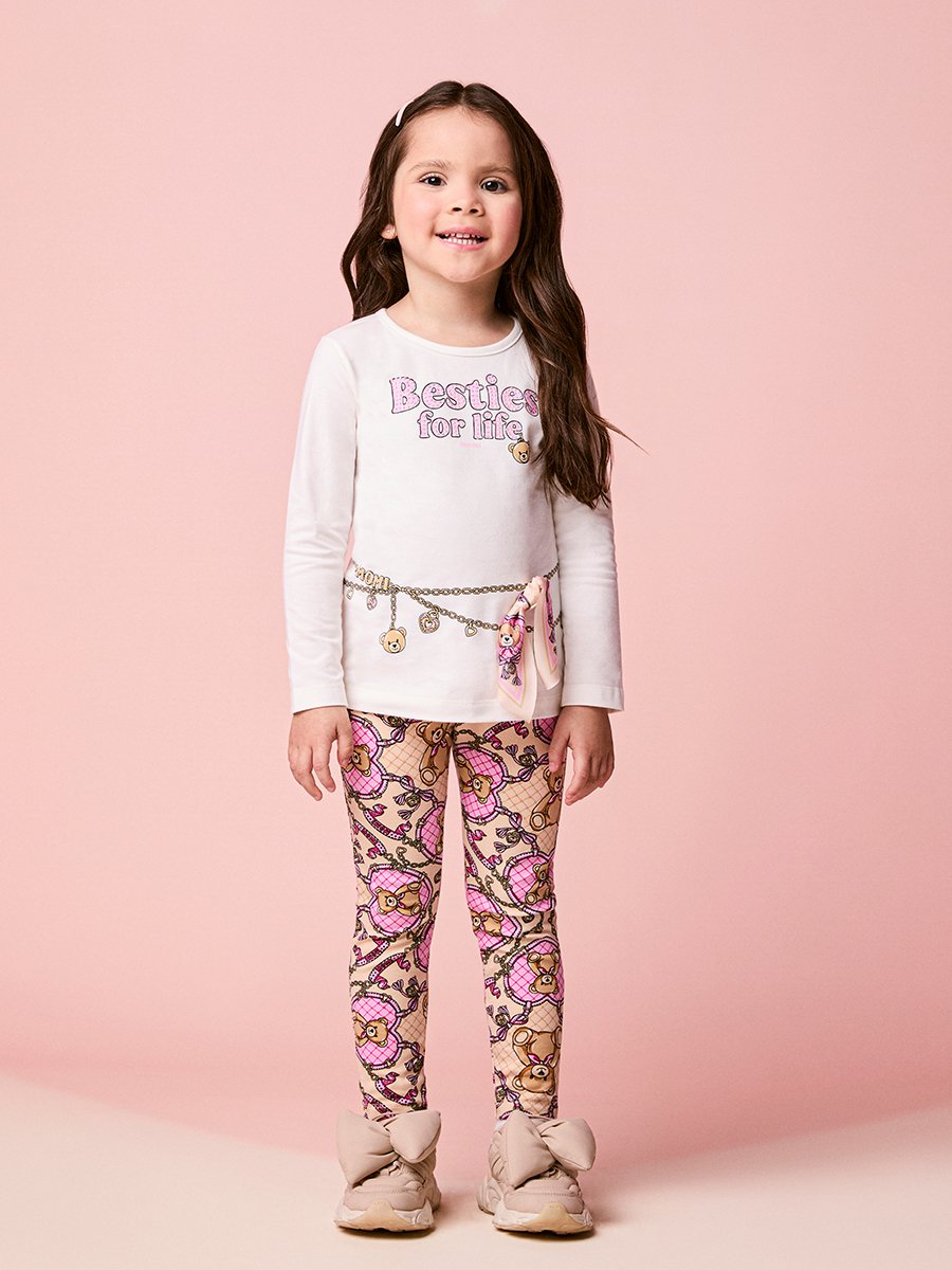 Momi Girls' Set – Long Sleeve Correntinhas