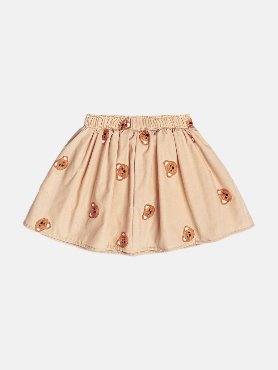 Momi Girls' Set – Little Bear Embroidery