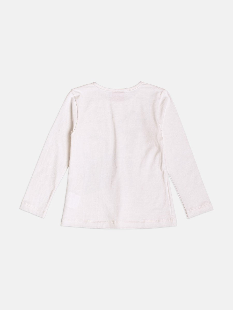 Momi Girls' Set – Long Sleeve with Bear Purse