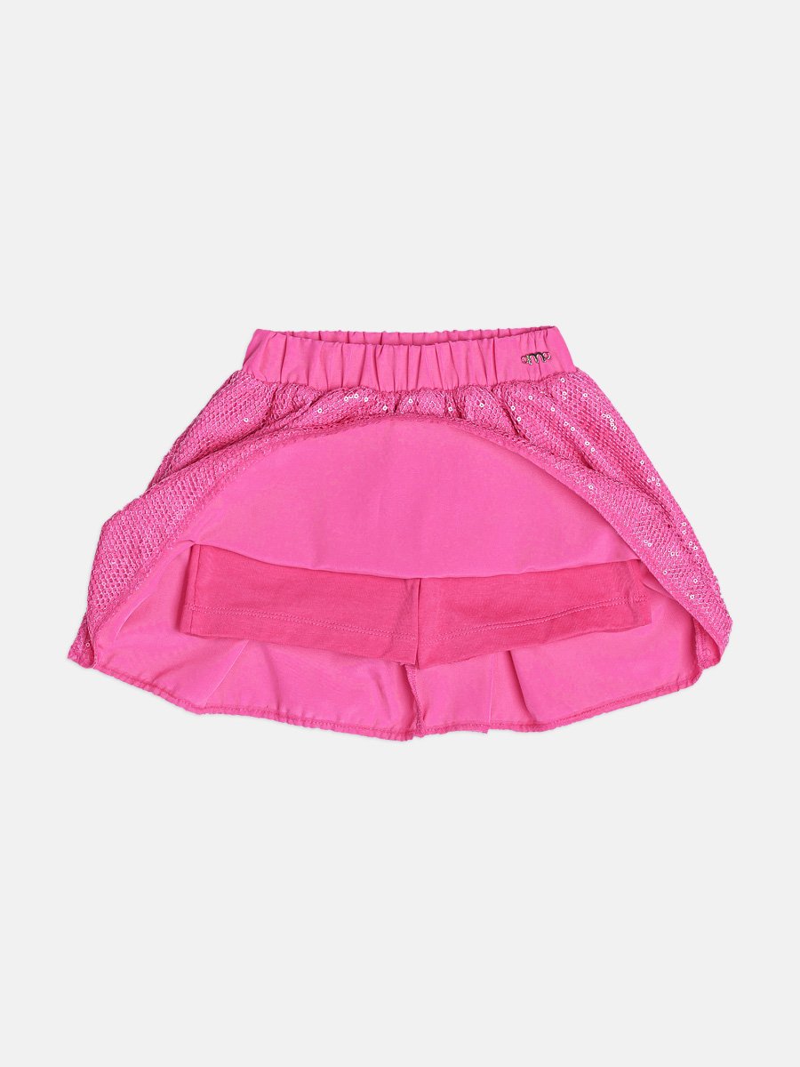 Pink Girl Children's Set of Hearts with Sequins