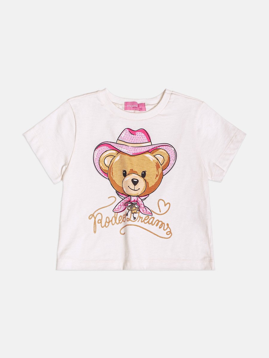Momi Girls' Set – Little Bear with Belt