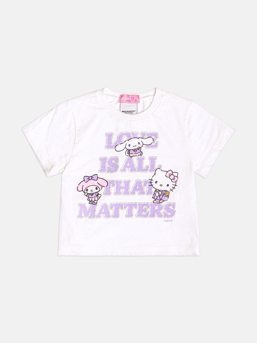 Momi Girls' Set – Purple Hello Kitty & Friends