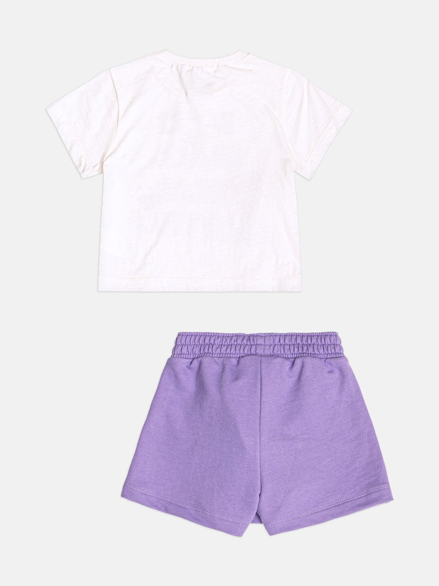 Momi Girls' Set – Purple Hello Kitty & Friends