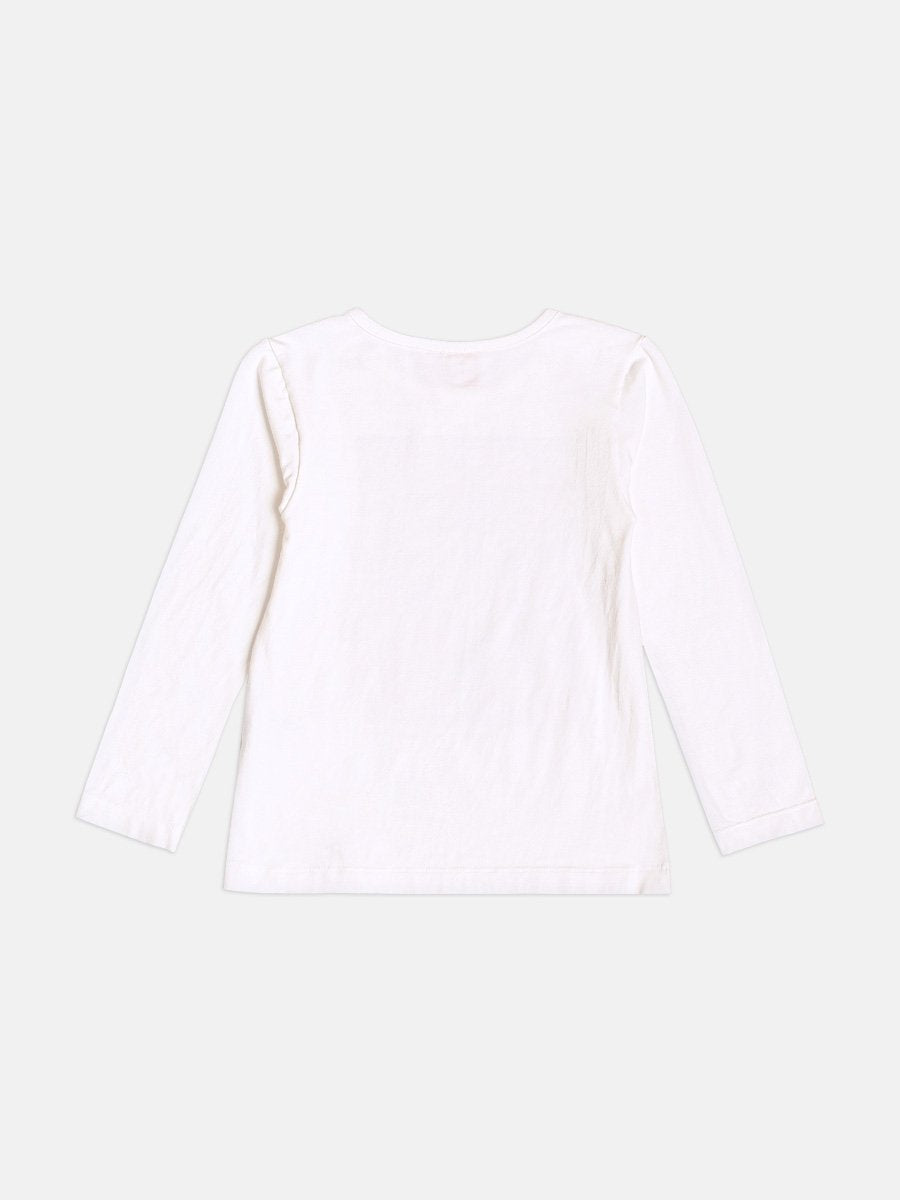 Girls Long Sleeve Sweet Bear Printed Set