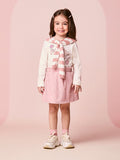 Girls Velvet Set with Accessory