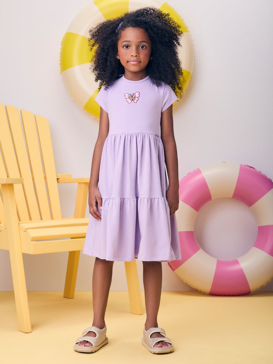 Butterfly Dress with Opening