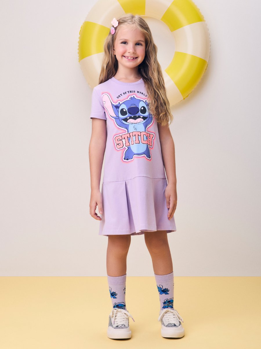 Stitch Dress with Rhinestones