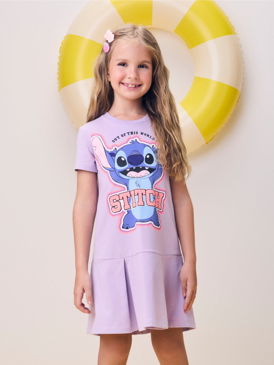 Stitch Dress with Rhinestones