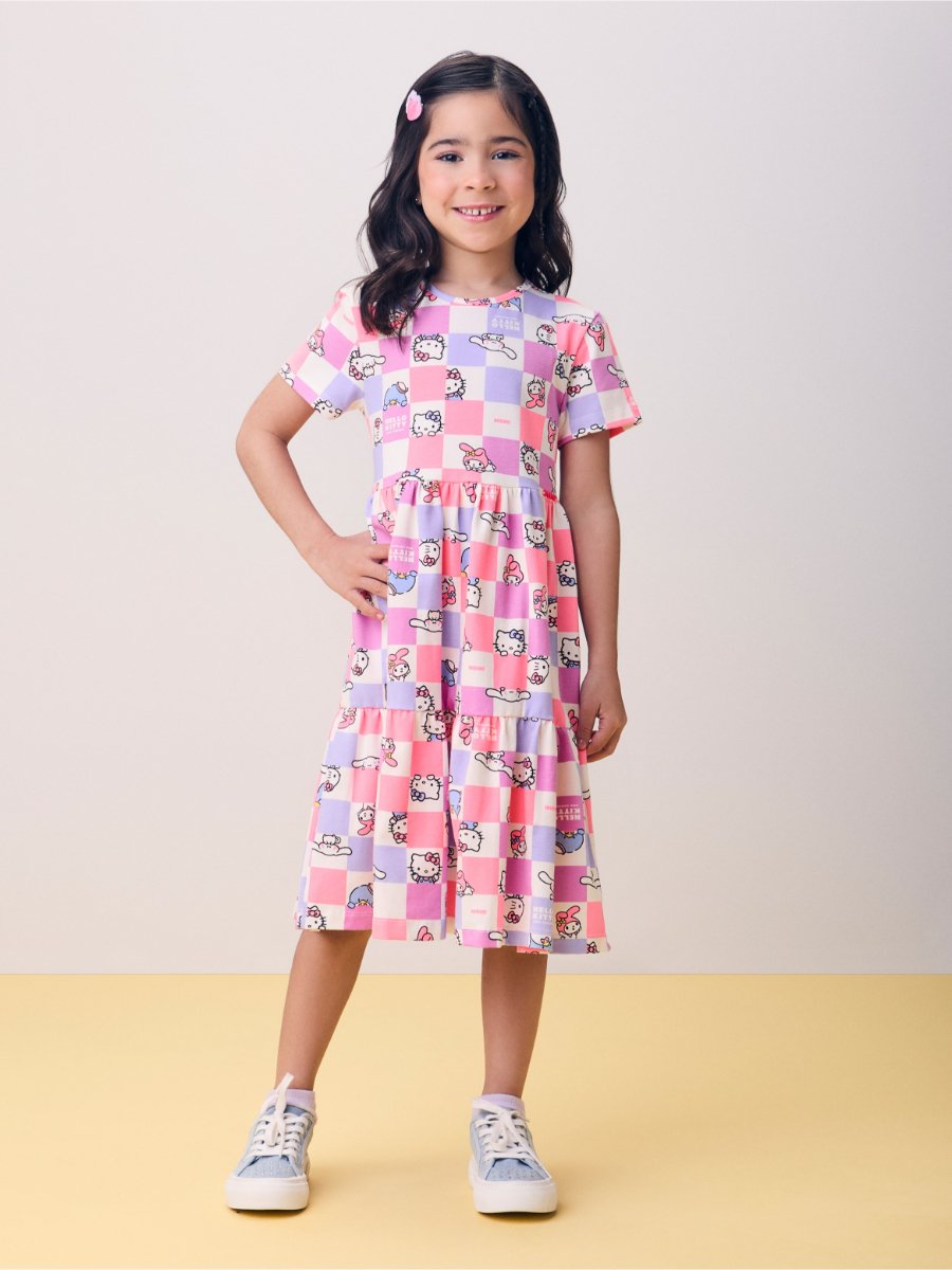 Hello Kitty and Friends Checkered Dress
