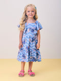 Stitch Print Dress