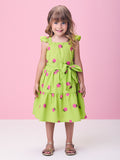 Blackberry Tricoline Dress