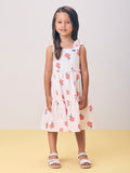 Floral Ruched Off Dress