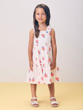 Floral Ruched Off Dress