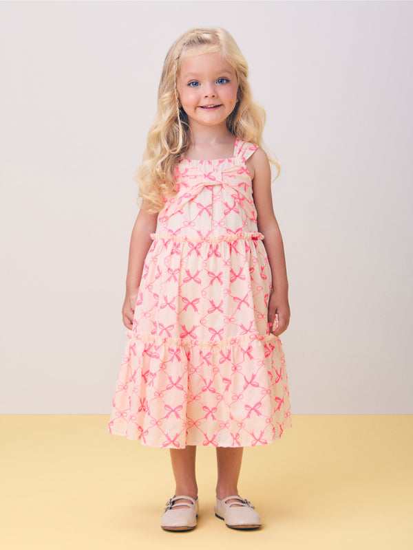 Off de Laise Dress with Bow