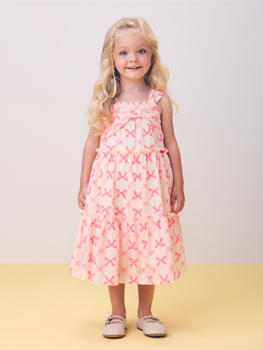 Off de Laise Dress with Bow