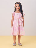 Laise Dress with Arabesque Floral